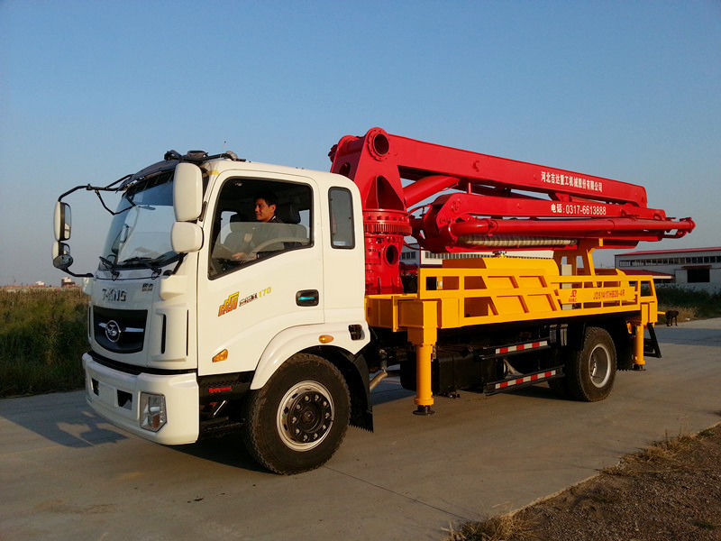 混凝土泵車02 混凝土泵車02